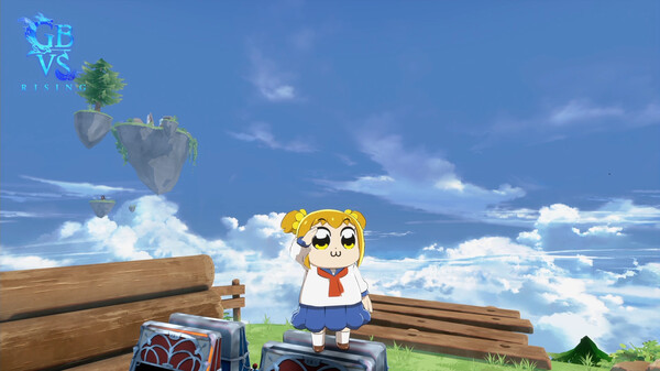 Screenshot z GBVSR - Premium Avatar Set (Pop Team Epic)