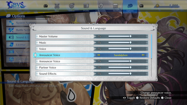 GBVSR - System Voice Set 3