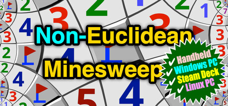 Non-Euclidean Minesweeper