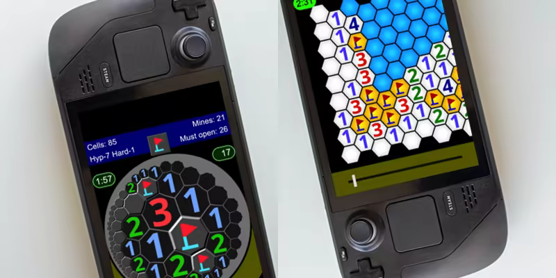 Non-Euclidean Minesweeper screenshot 1