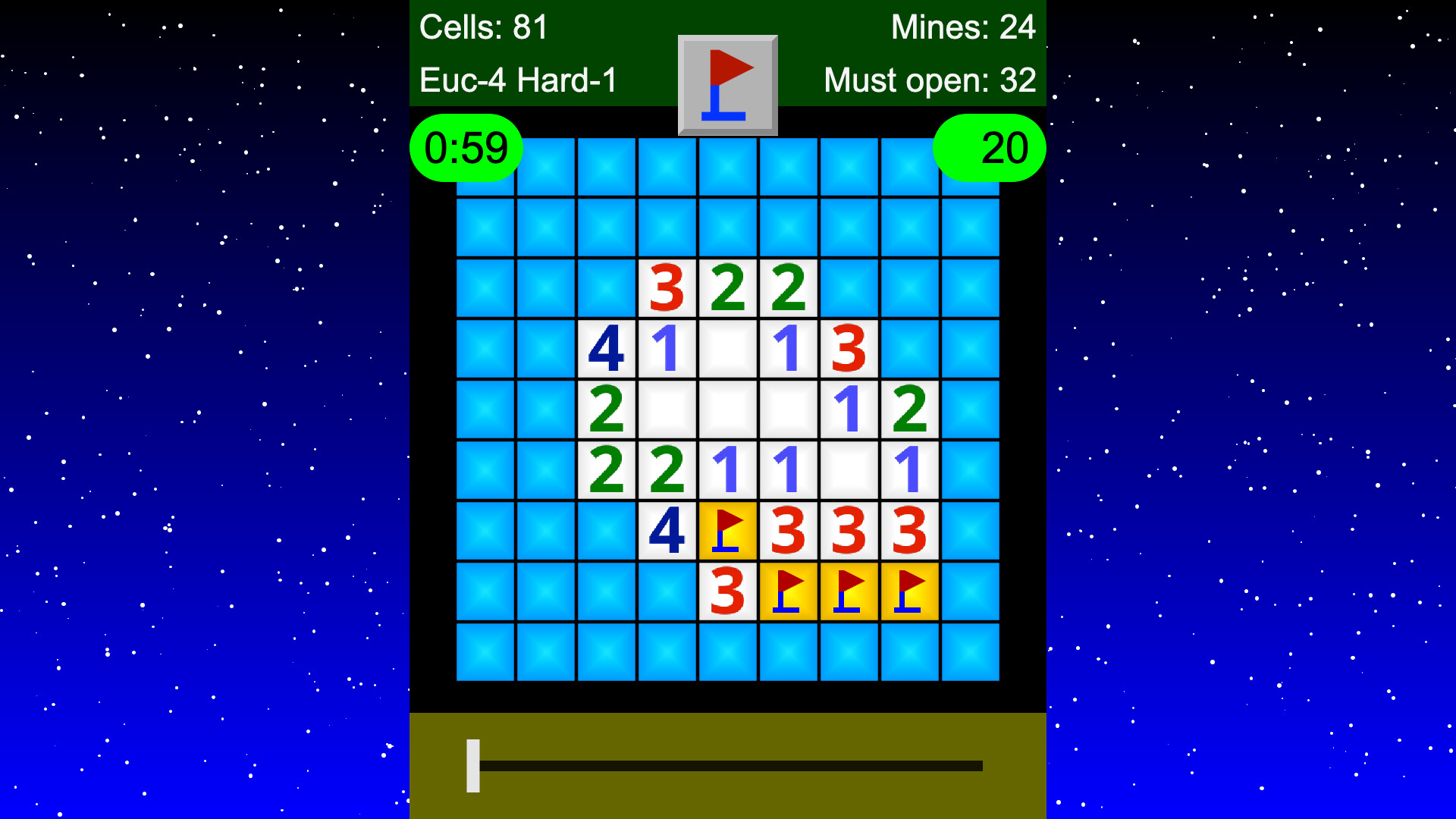 Non-Euclidean Minesweeper screenshot 4