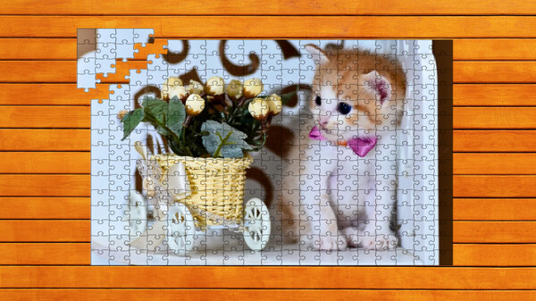 Screenshot z Paw & Hop Jigsaw Quest