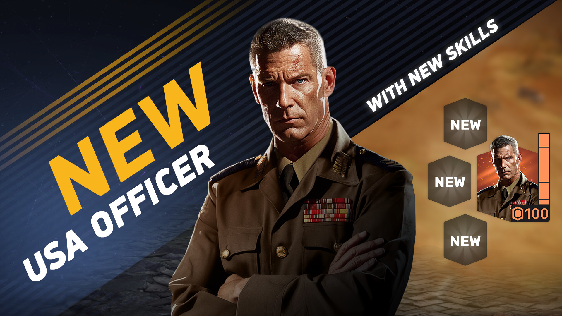 World War Armies - New USA Officer Pack Featured Screenshot #1