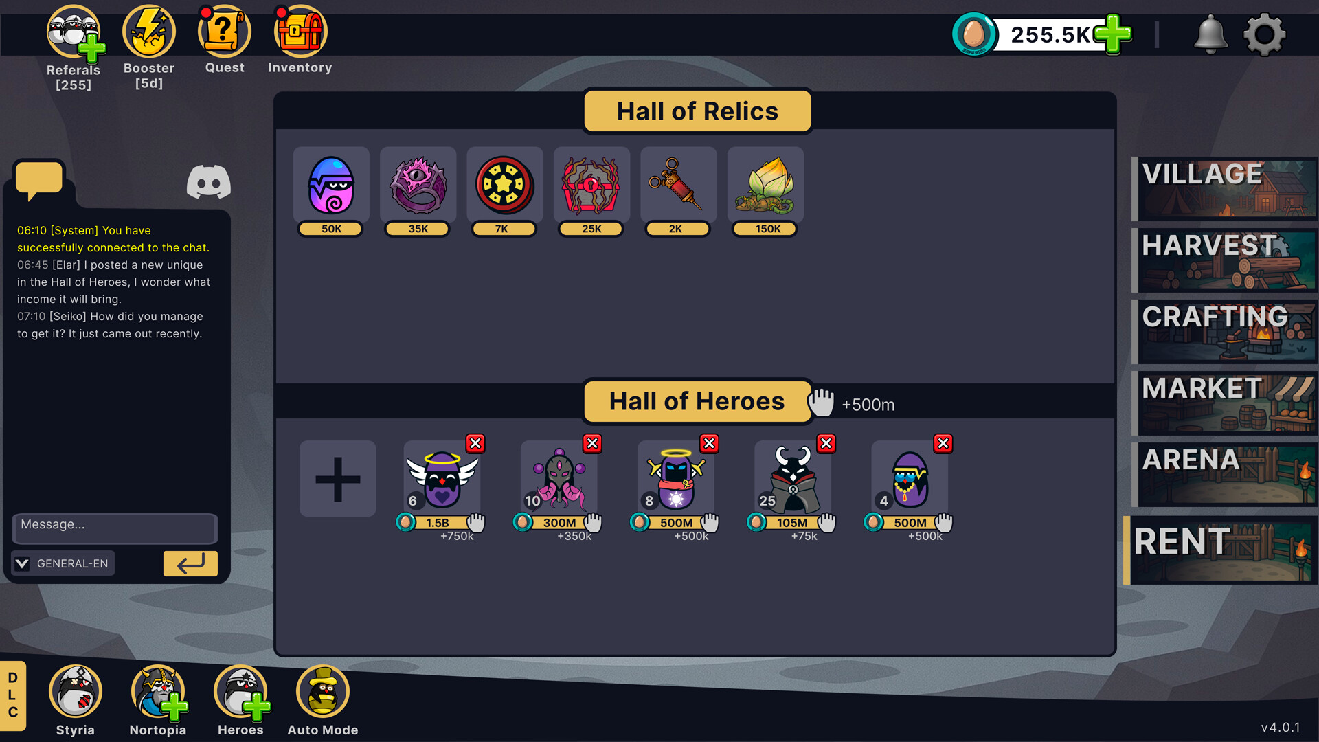 World of Eggs: Idle Adventures screenshot #2