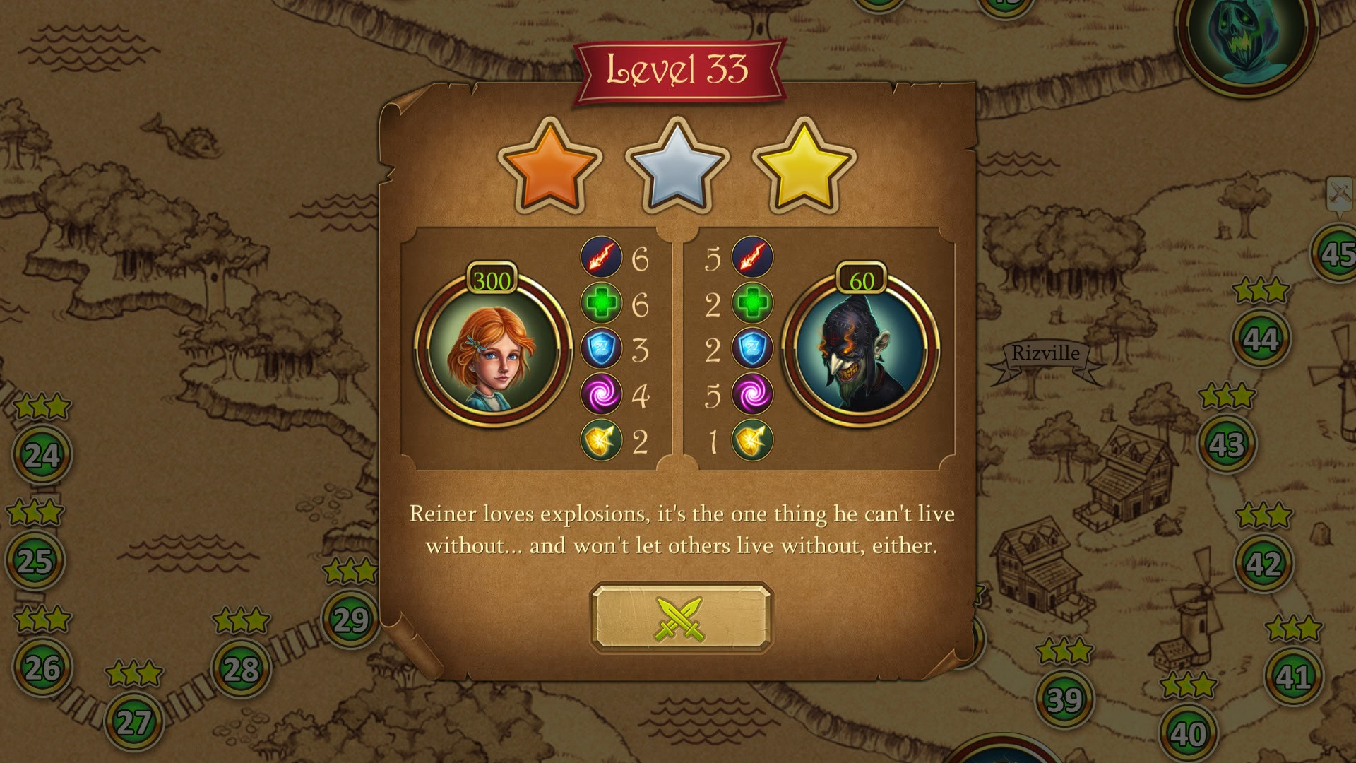 Marble Duel: Sphere-Matching Tactical Fantasy screenshot #6