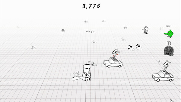 Caveman hits Giraffe in a Car screenshot 1