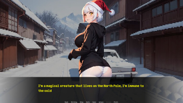 Screenshot z Lonely Christmas: Cute Santa