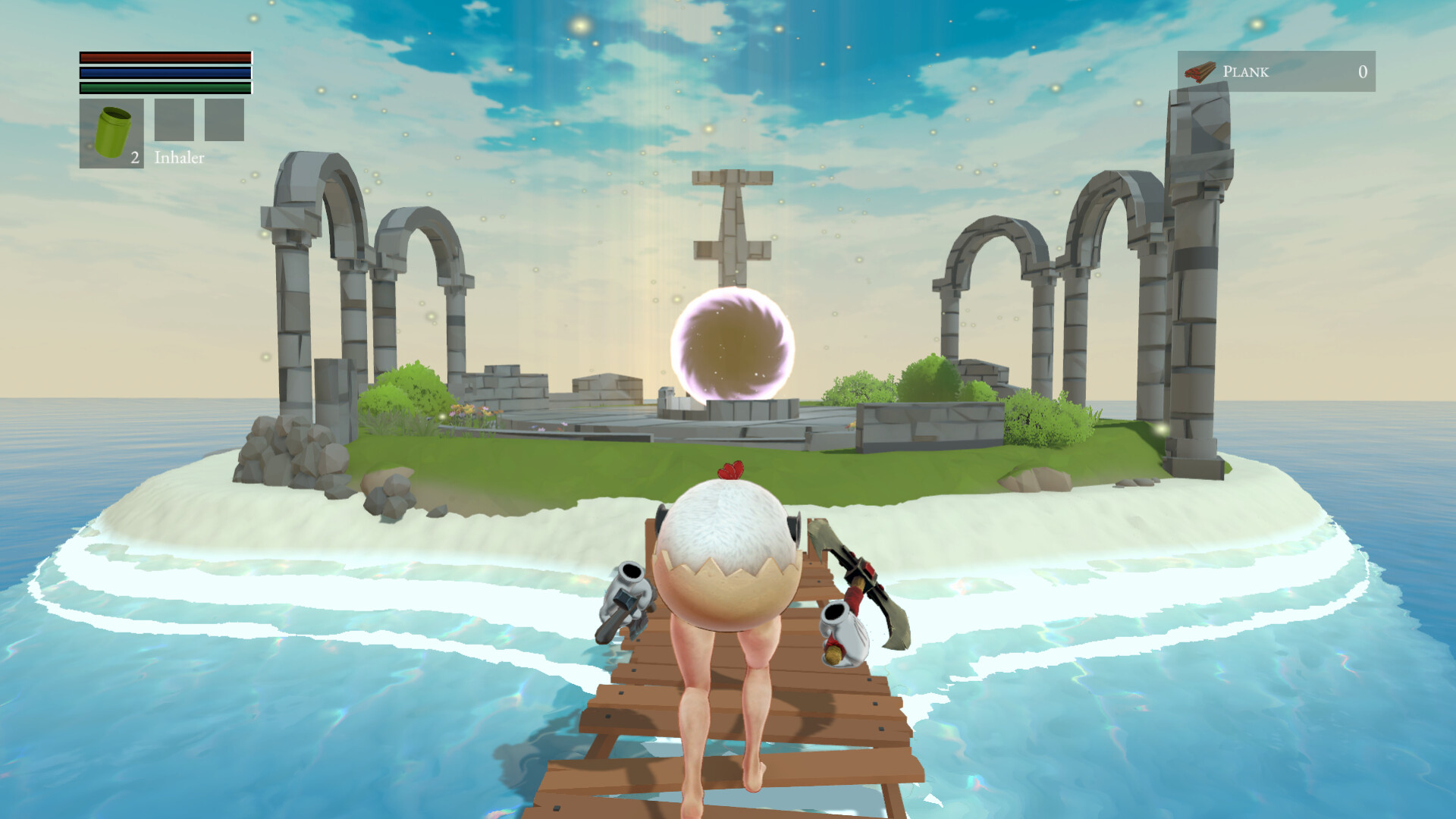 Hailborn: UFO Stole My Egg! screenshot #2