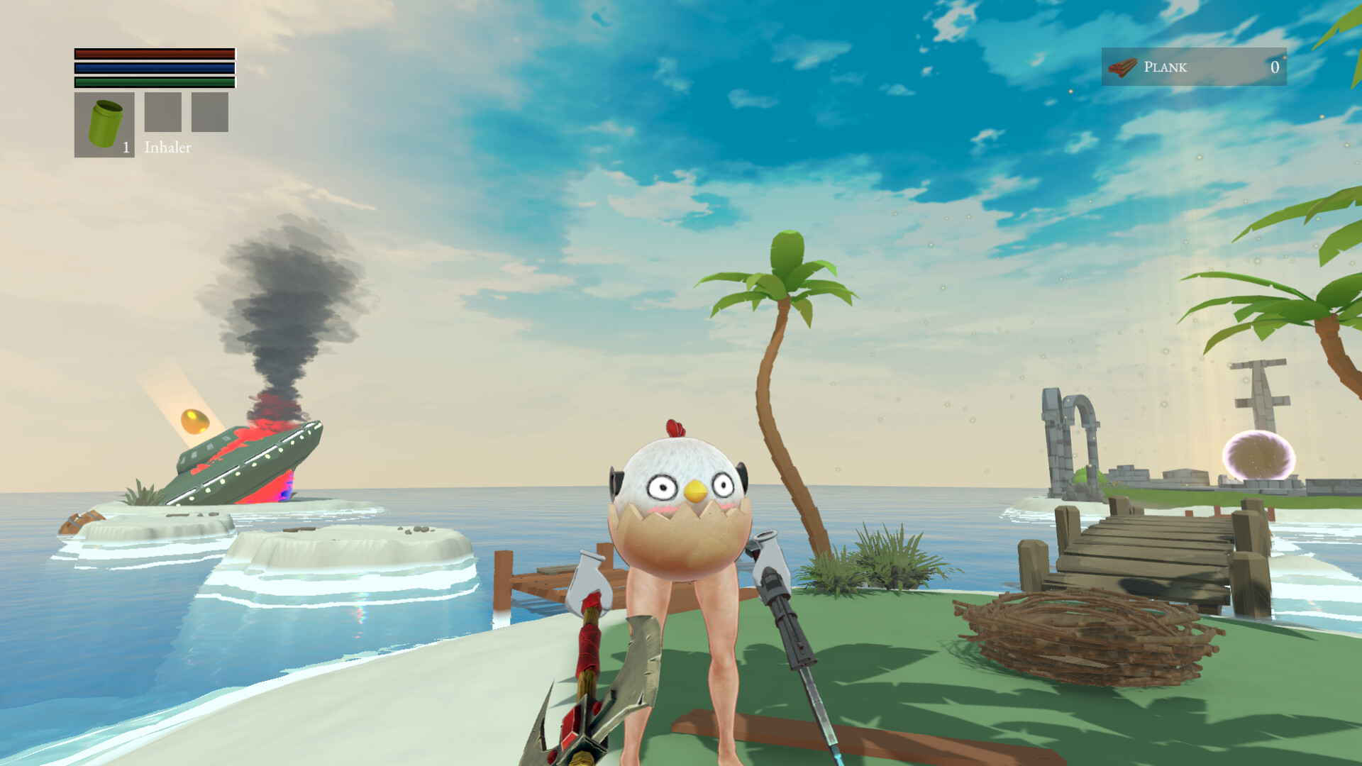 Hailborn: UFO Stole My Egg! screenshot #1