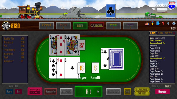 Poker Train - Blackjack screenshot 4