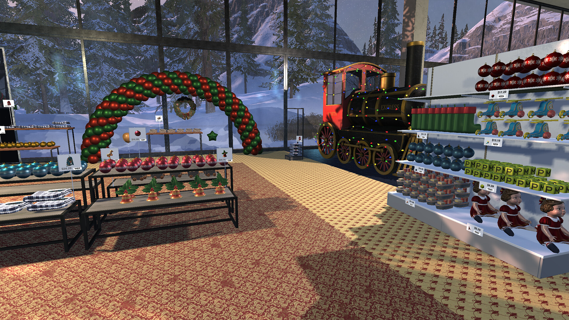 Amaroo's Christmas Market Simulator screenshot #2