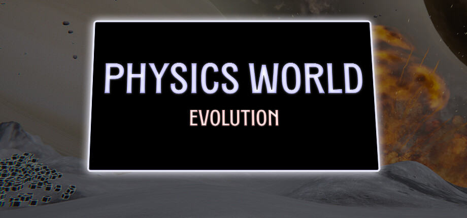 Physics World: Evolution cover art