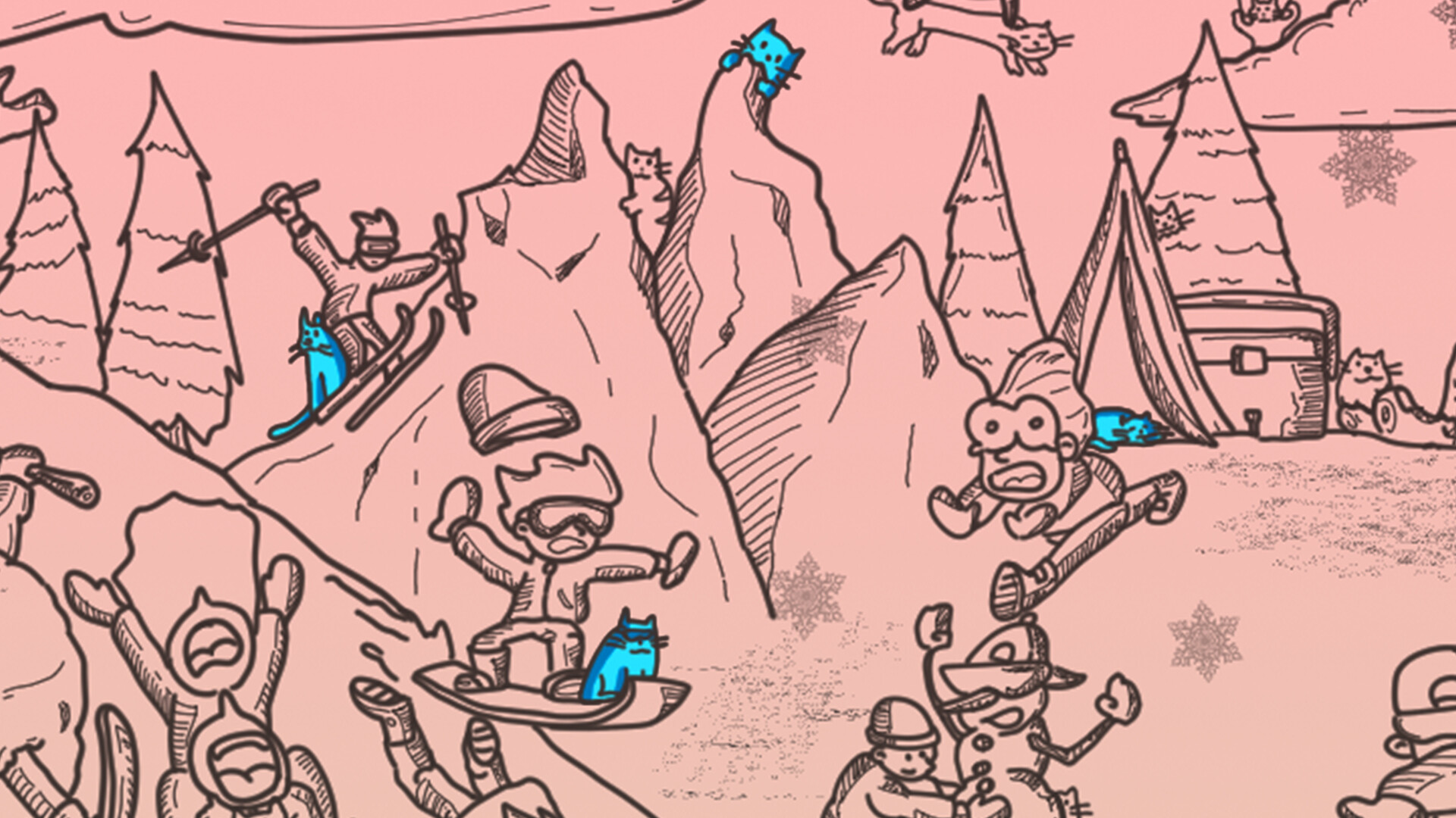 Secret Cats - Winter screenshot #1