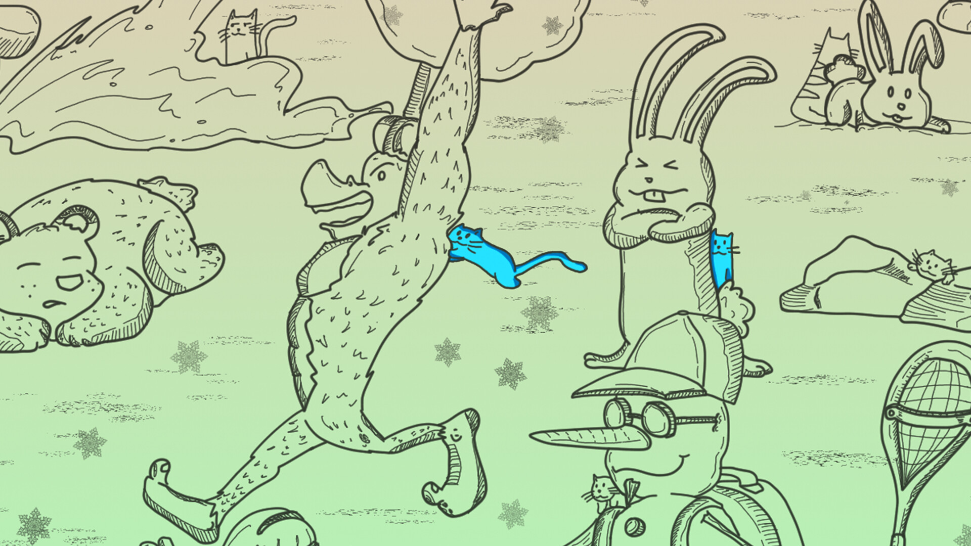 Secret Cats - Winter screenshot #4