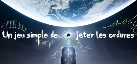 Un jeu simple de jeter les ordures