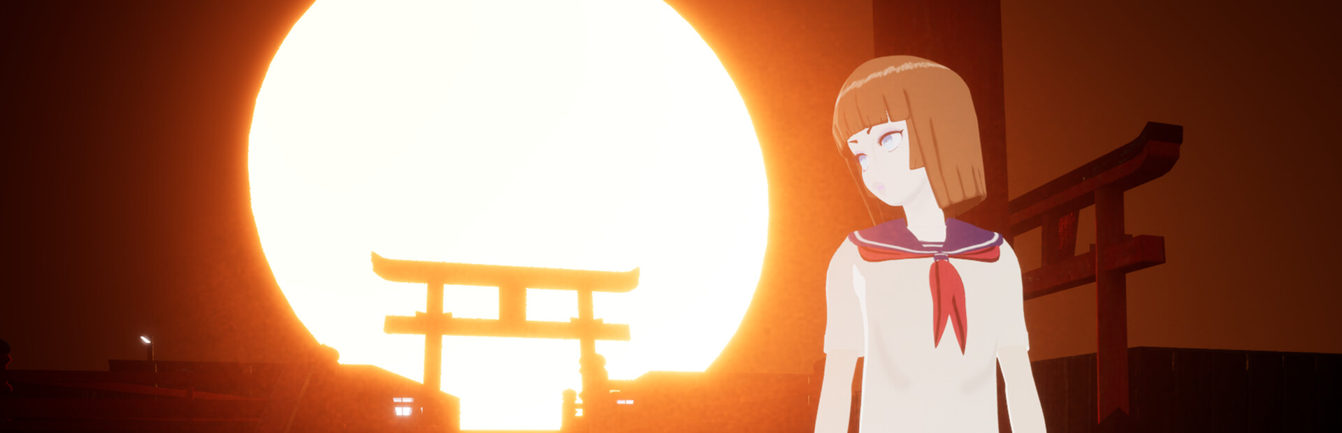 Lured by Eerie Sundown
