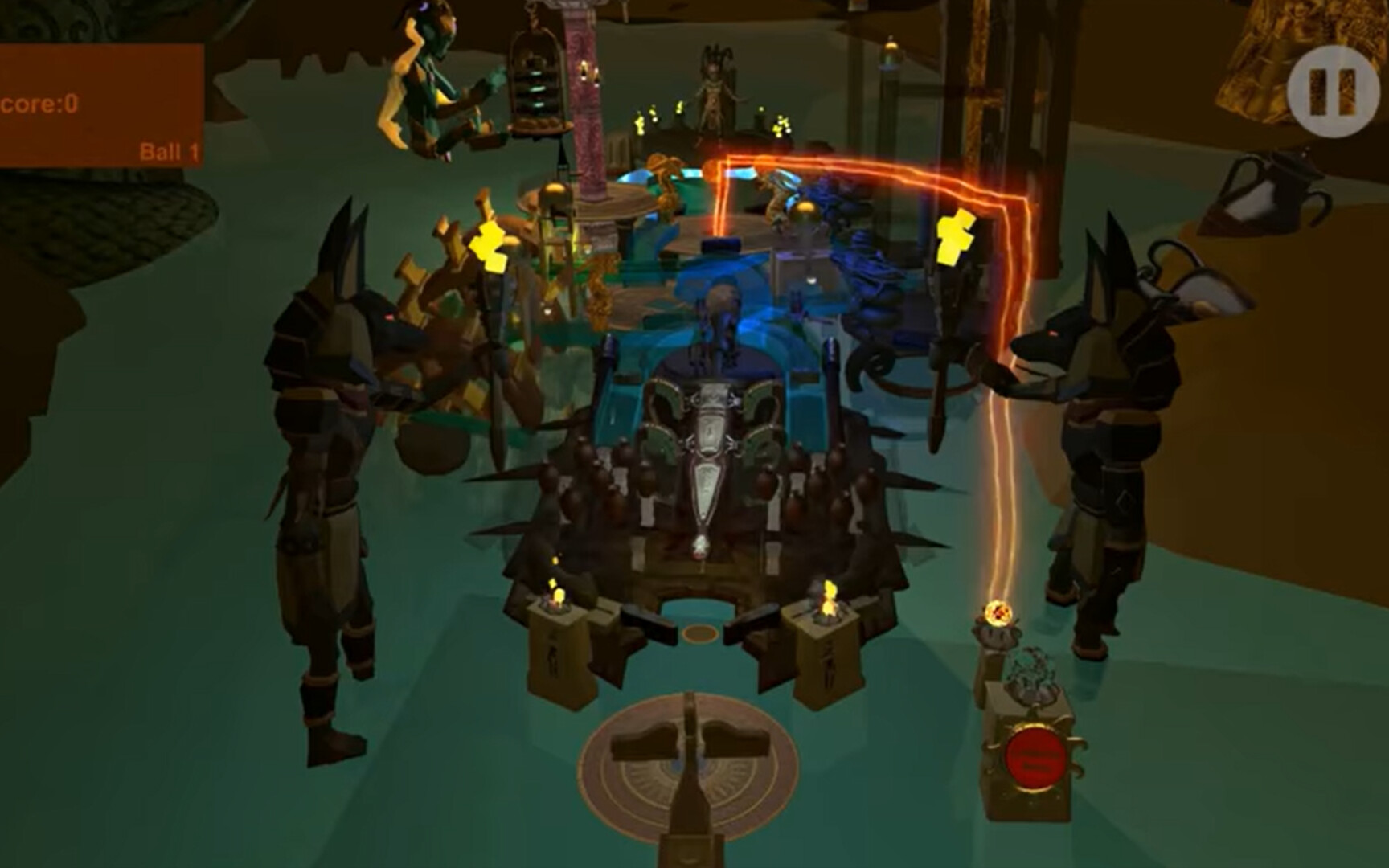 Pinball - Ancient Treasures screenshot screenshot 1