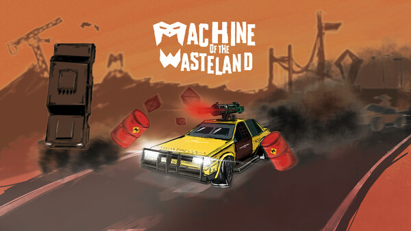Screenshot of Machine of the Wasteland gameplay showing in-action mechanics