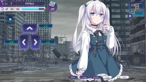 人類滅亡後のアンドロイドの物語.