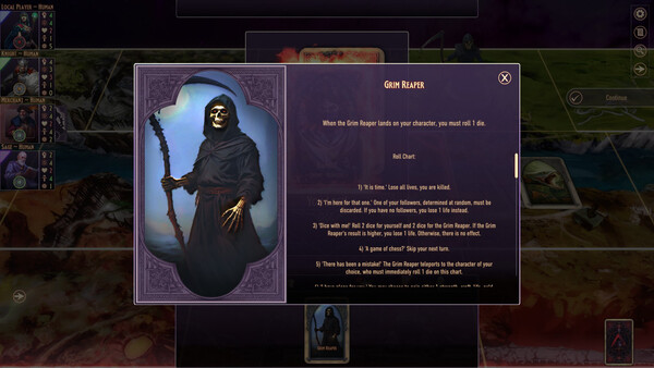 Talisman: Digital 5th Edition - The Reaper Classic