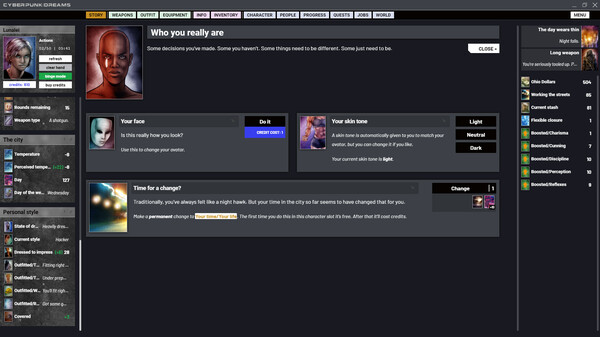 cyberpunkdreams // credit pack 10 // 100