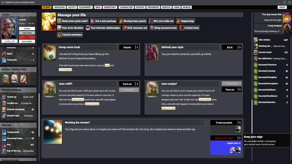 cyberpunkdreams // credit pack 10 // 100