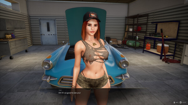 Скриншот из Sunbay City Stories - Tina from the Grand Auto Workshop