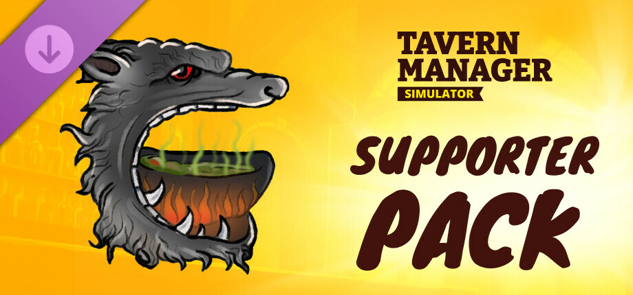 Tavern Manager Simulator: Supporter Pack DLC cover art