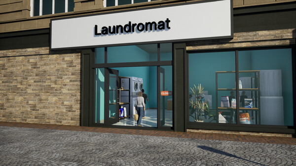 Laundromat Manager Simulator screenshot 1