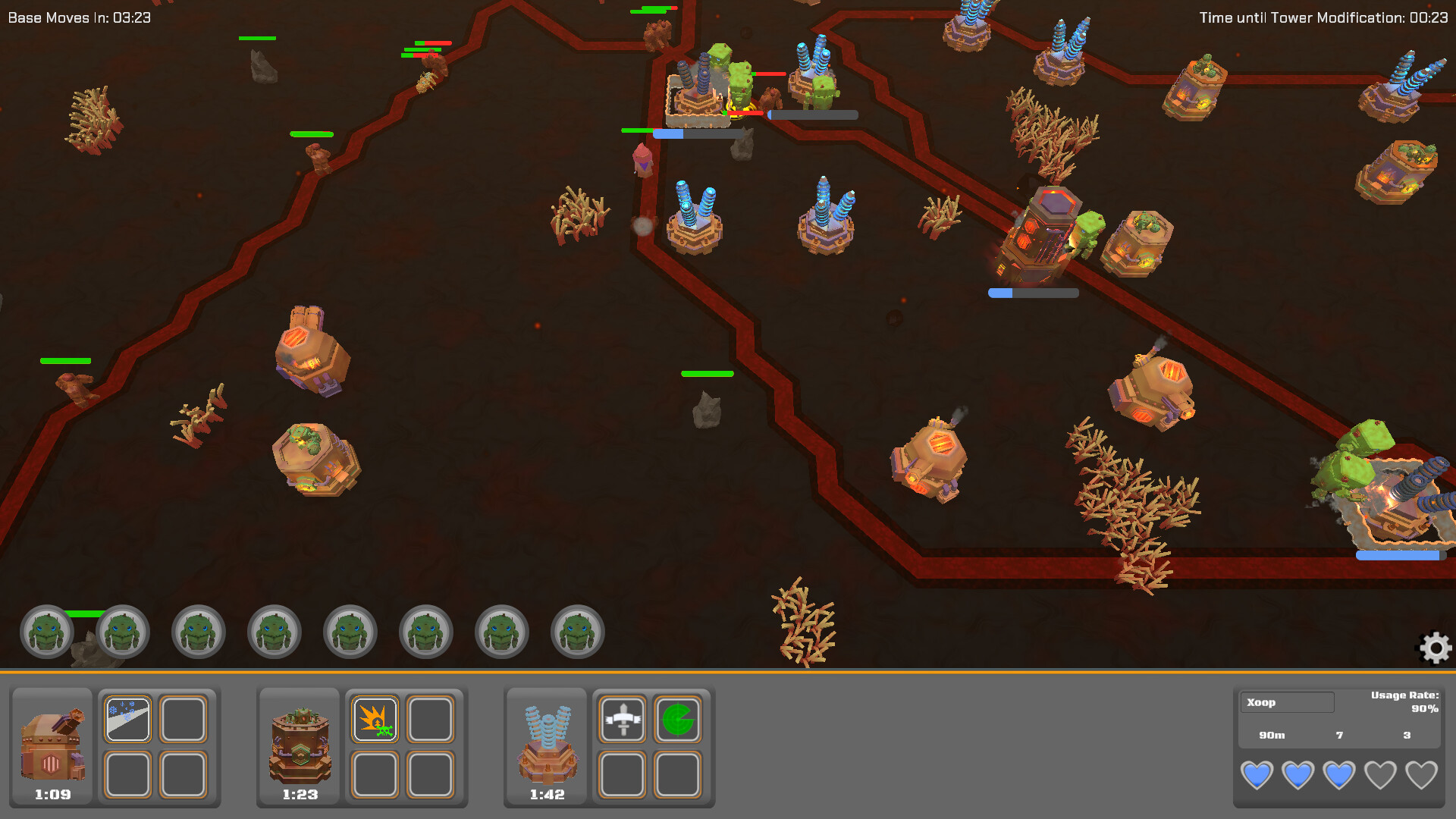#5. Tides of Lava (Steam) بواسطة: YOXE Studios