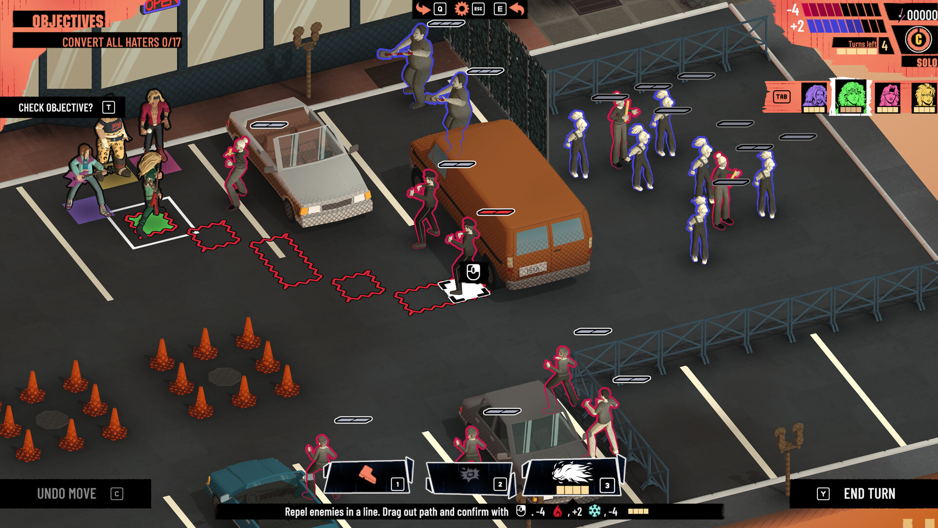 Tactichord: Glam Strategy screenshot #1