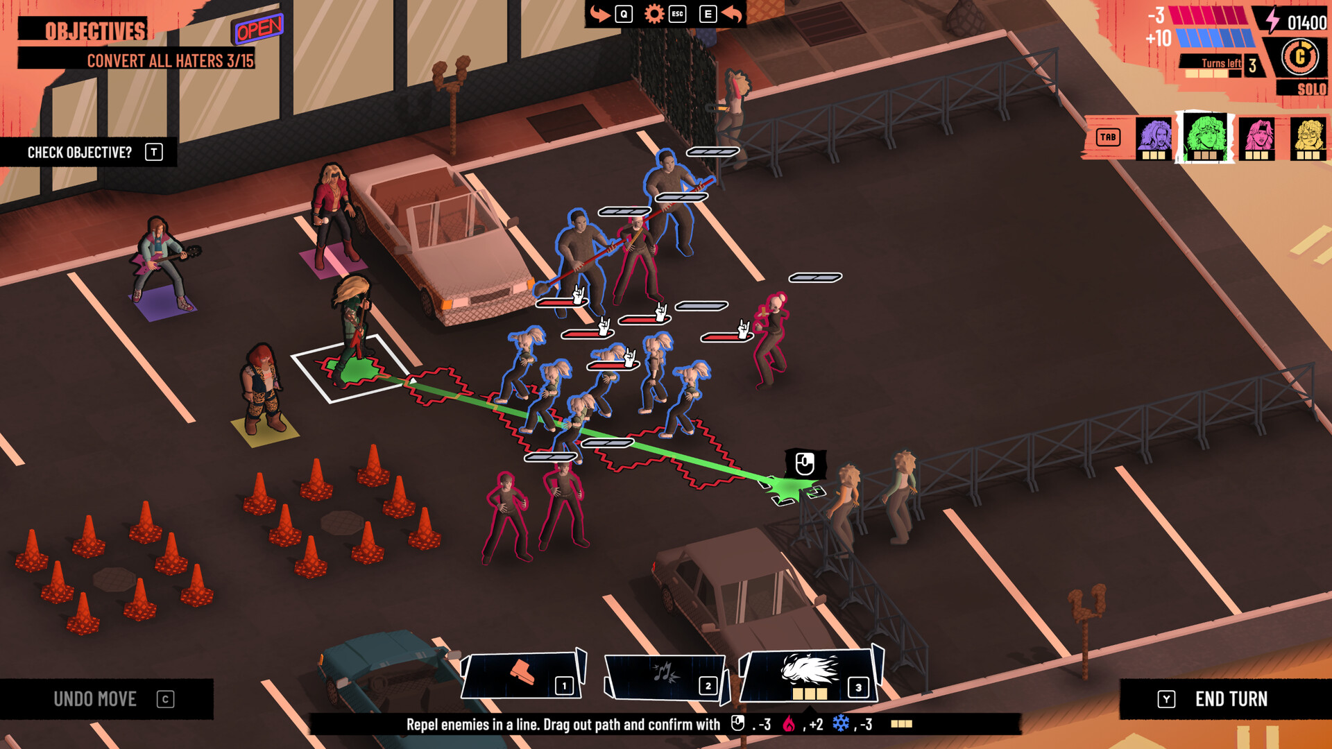 Tactichord: Glam Strategy screenshot 1