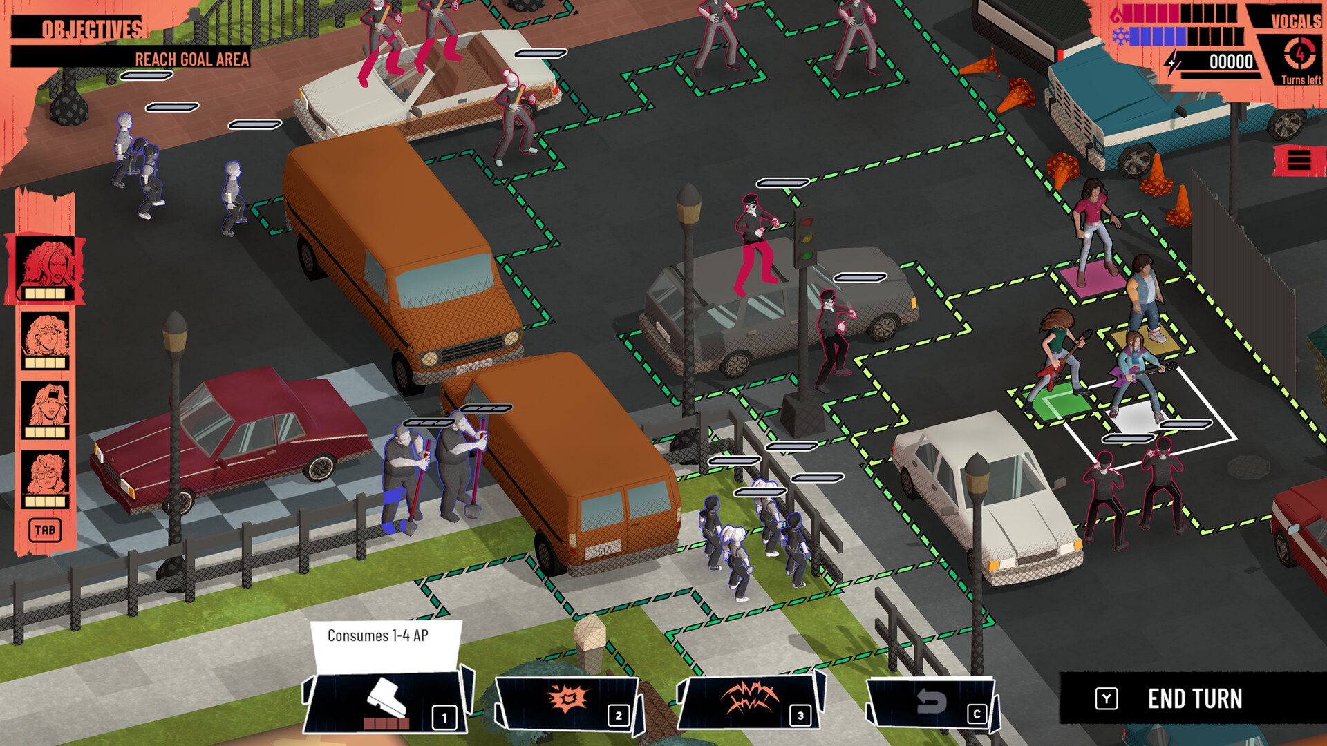 Tactichord: Glam Strategy screenshot #1