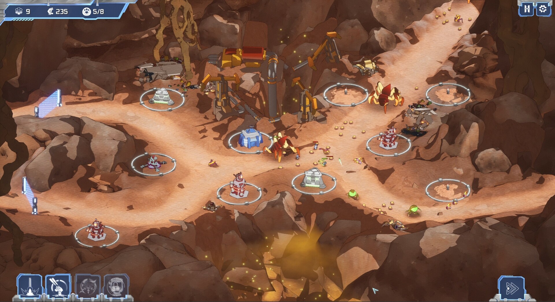 XENOBREAKERS: Classic Tower Defense screenshot #1