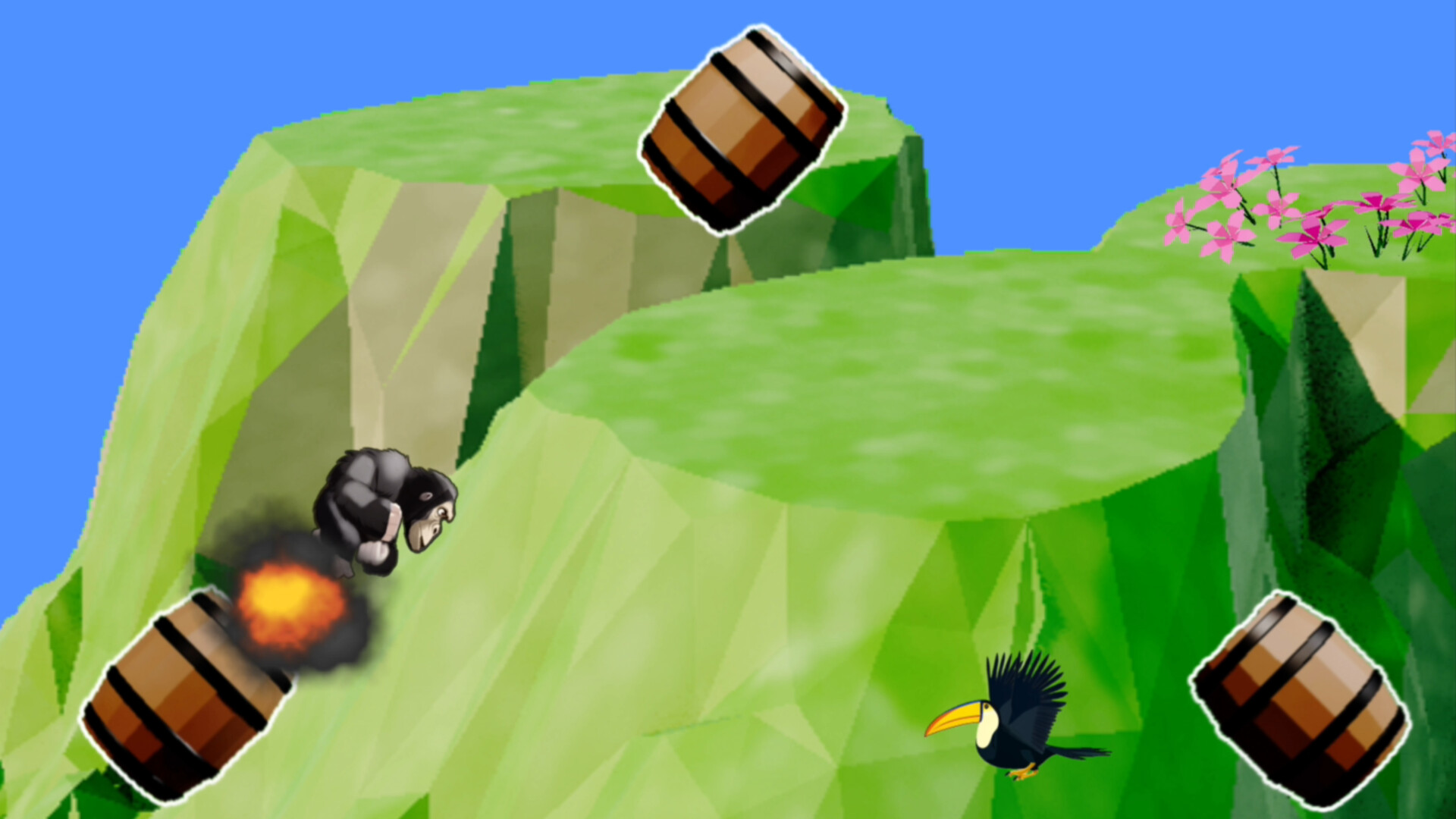 Benny & Nana's Barrel Adventure screenshot #1
