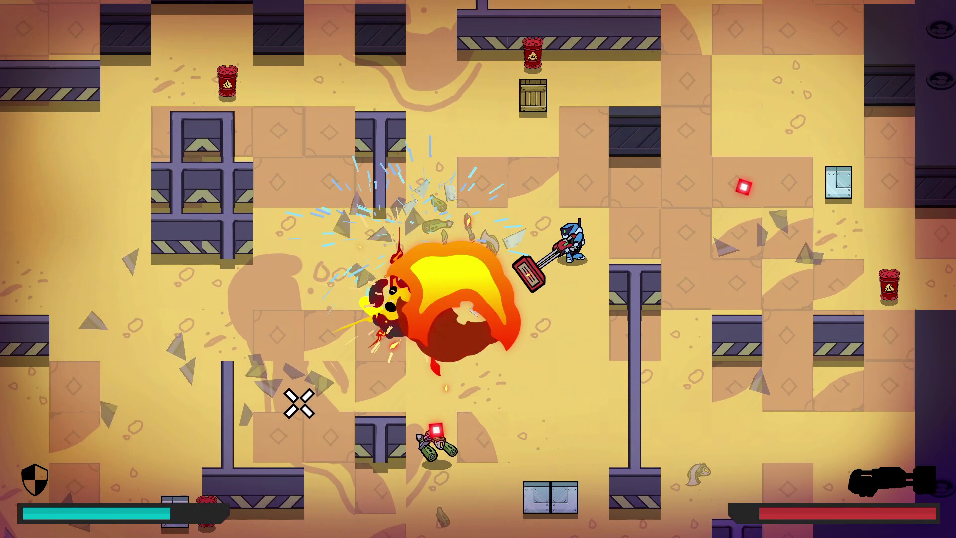 Robot with a Ram Cannon screenshot #5