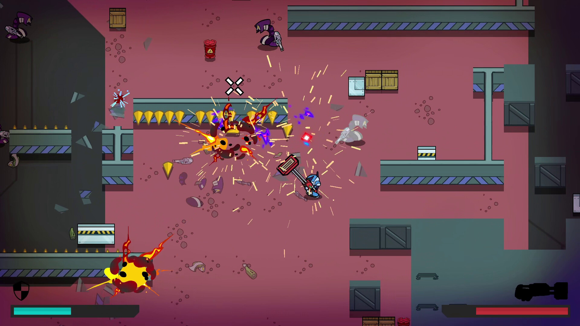 Robot with a Ram Cannon screenshot #3