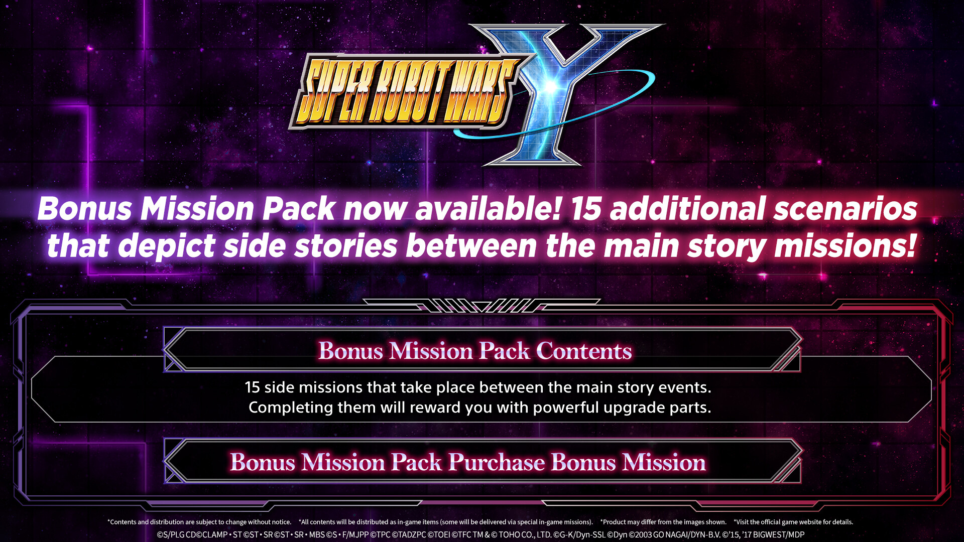 SUPER ROBOT WARS Y - Bonus Mission Pack Featured Screenshot #1