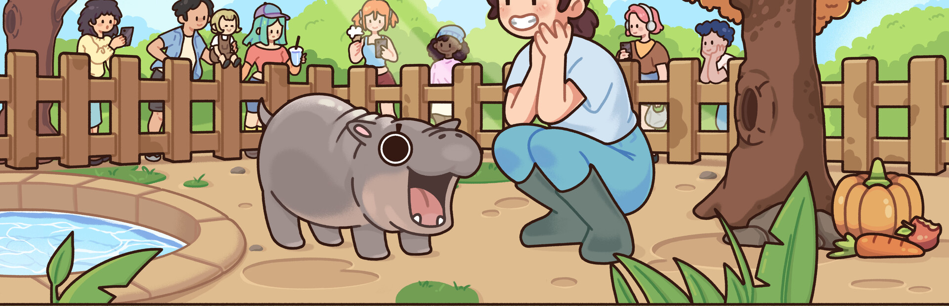 Baby Pygmy Hippo Zoo