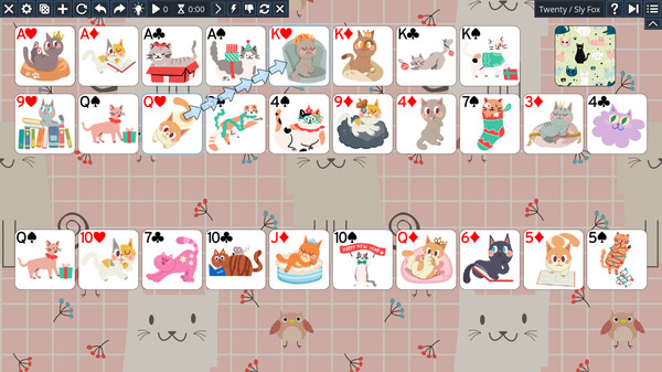 Free Solitaire - Cats