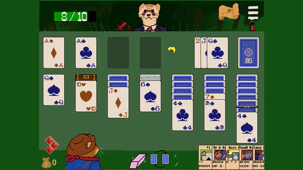 Скриншот из Klondike's Hike: A Solitaire Roguelike