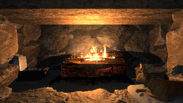 Virtual Interactive Fireplace - Cats screenshot 2
