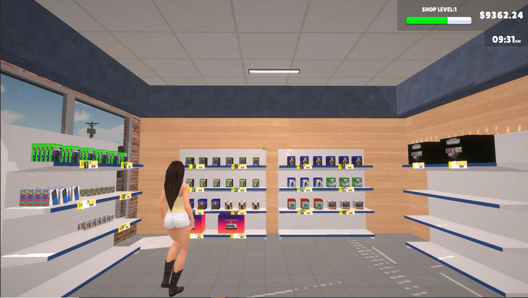 #4. Retro GameShop Simulator (Steam) โดย: Sly Game Studios