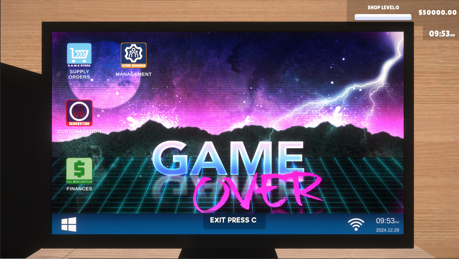 #9. Retro GameShop Simulator (Steam) โดย: Sly Game Studios