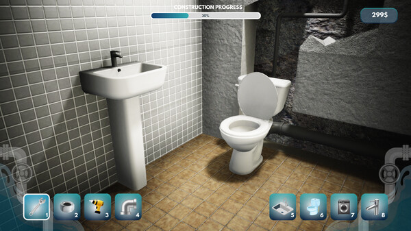Screenshot z House Builder - Plumbing DLC
