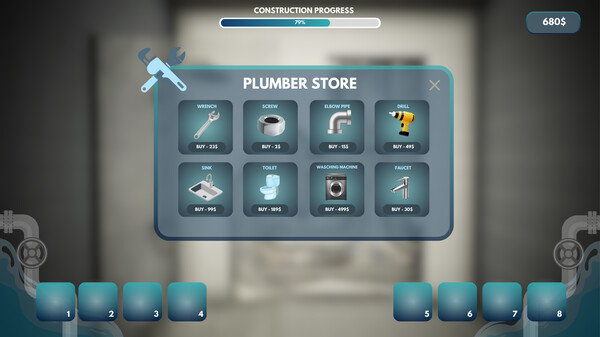Screenshot z House Builder - Plumbing DLC