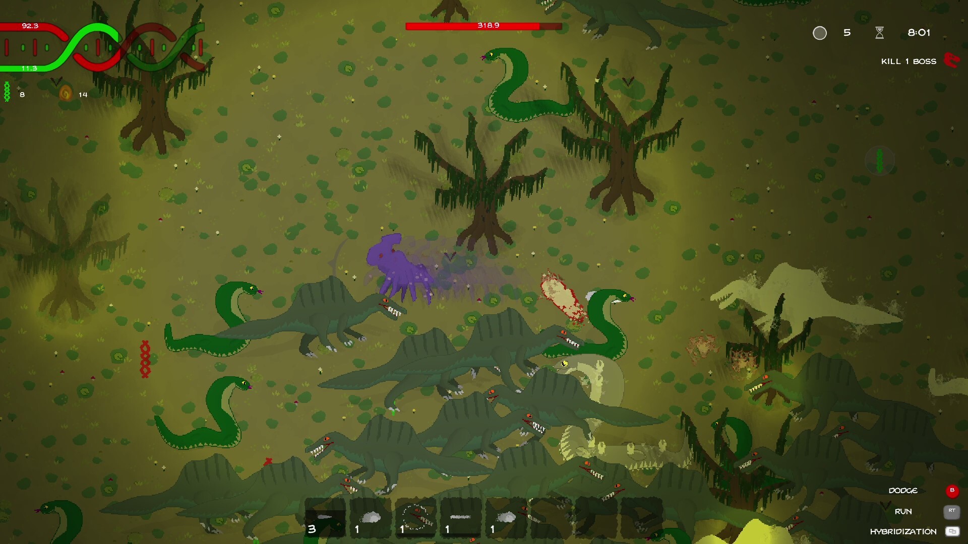 DinoSwarm screenshot #7