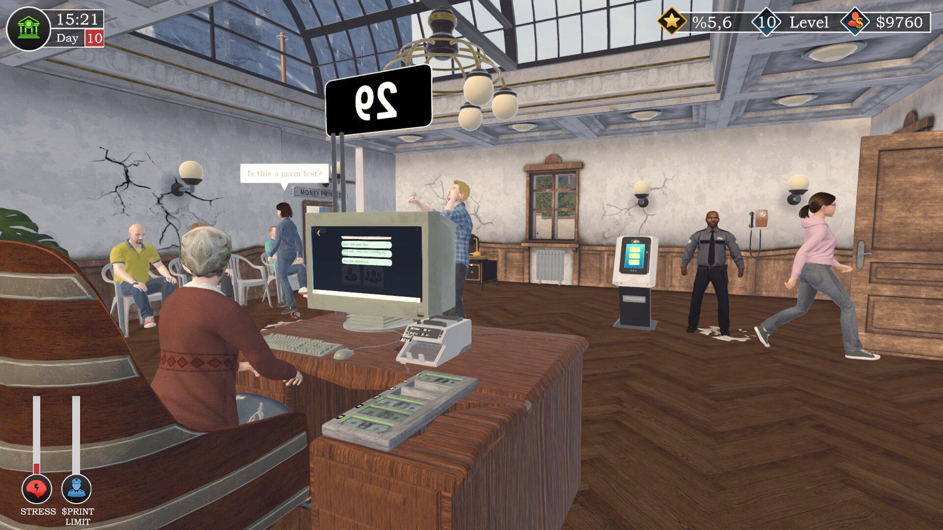 Banker Simulator screenshot