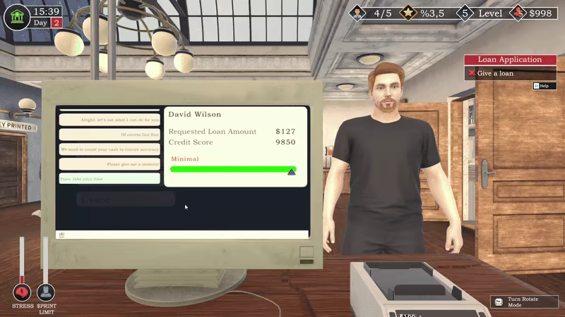 Banker Simulator video 6