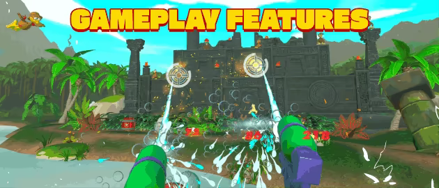 Moorhuhn / Crazy Chicken  VR Blast video 3